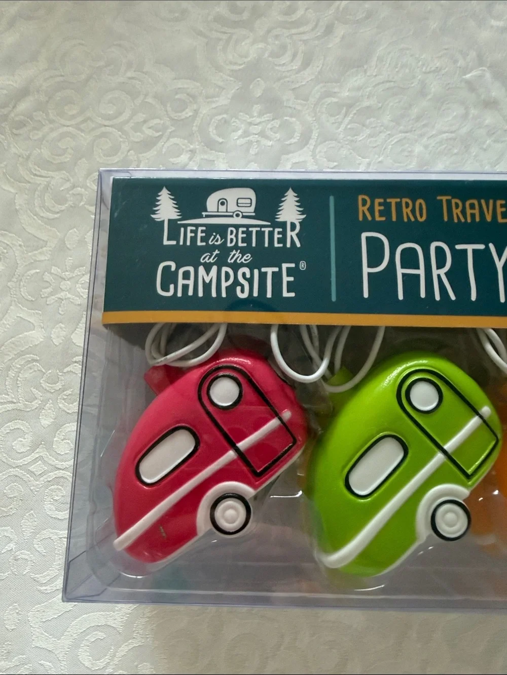 Retro Travel Trailer LED Party Lights - Multi-Color